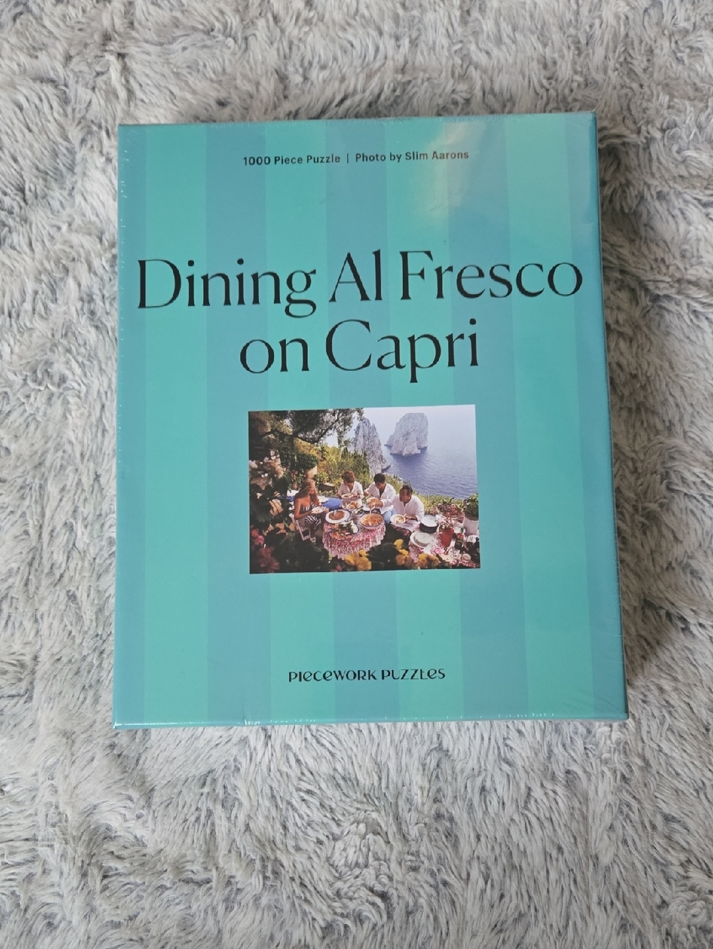 NEW! Piecework - Dining Al Fresco on Capri 1000-Piece Puzzle